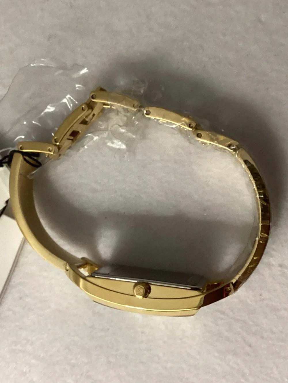 Michael Kors MK Empire Three-Hand Gold-Tone Stainless Steel Watch 22mm